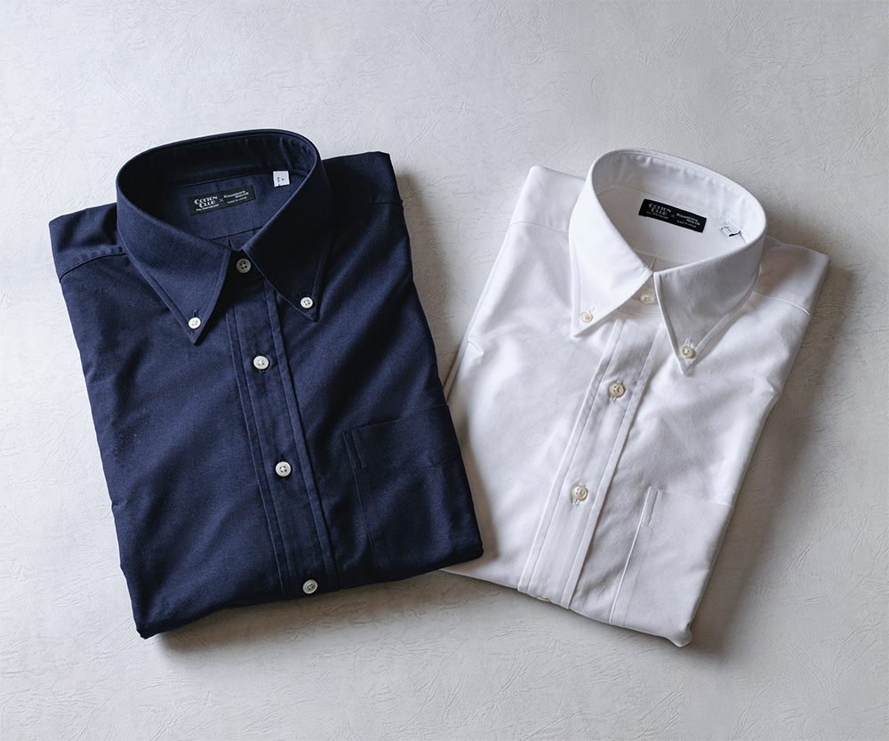 Kamakura Shirts × COTTON CLUB カジュアルシャツ オックスフォード