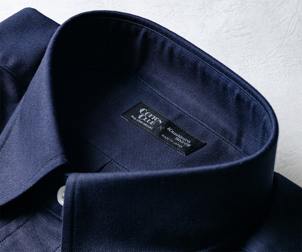 Kamakura Shirts × COTTON CLUB カジュアルシャツ オックスフォード