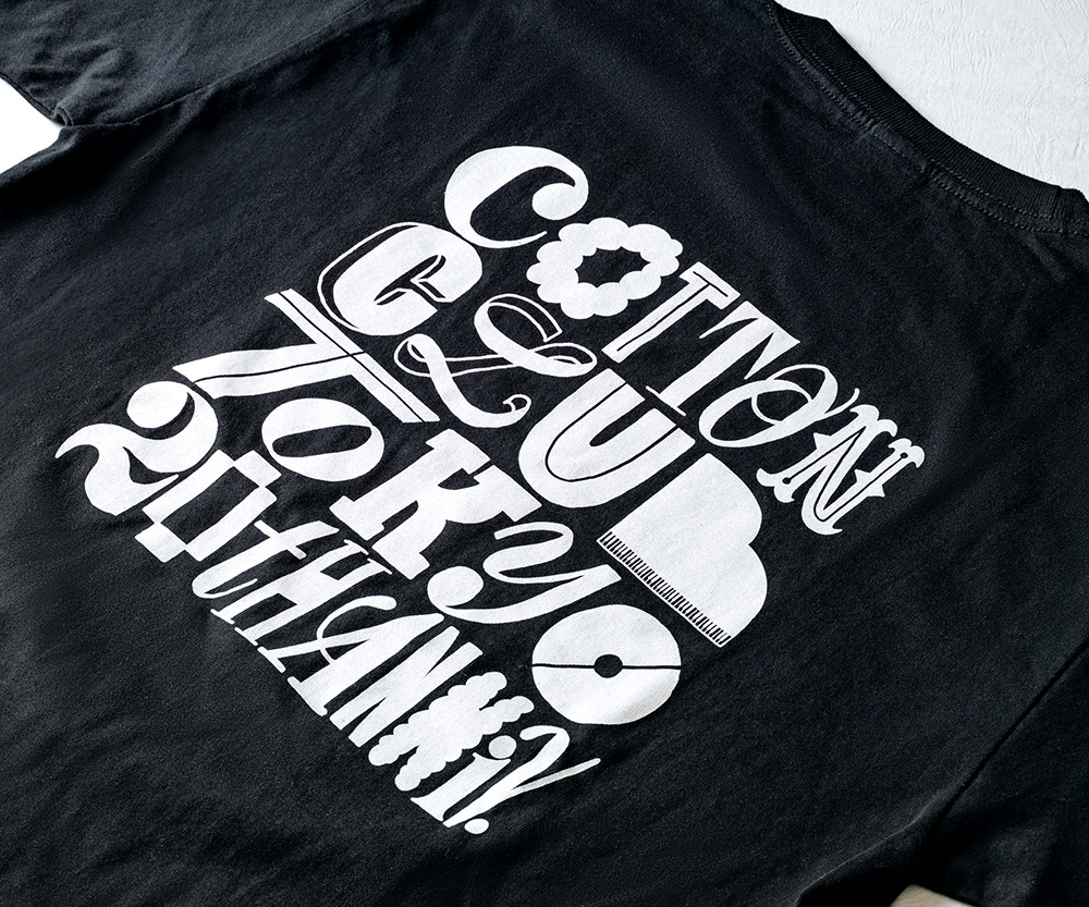 SHOGO SEKINE × COTTON CLUB 20周年記念コラボTシャツ