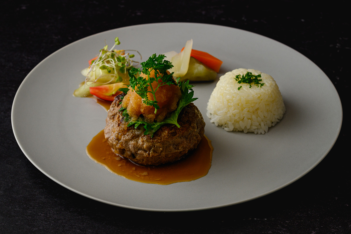 広末家の和風ハンバーグ